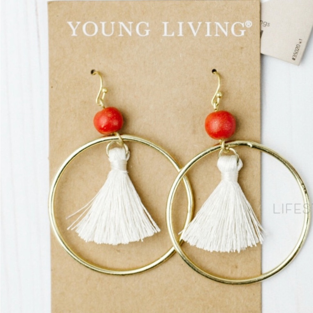 Young Living Drops of Joy Diffuser Earrings